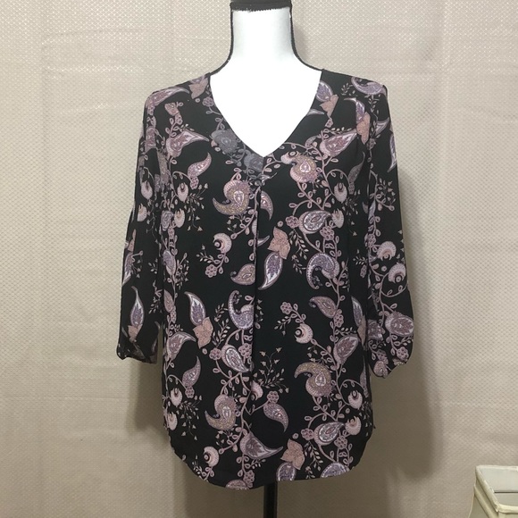 New York & Company Tops - Paisley Blouse New York & Company Tops - Paisley Blouse